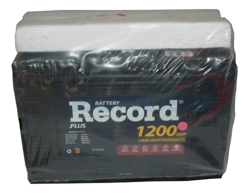 Bateria - Record Record Rt 115 T Plus