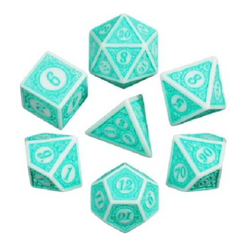 Set De 7 Dados Rol Varios Colores