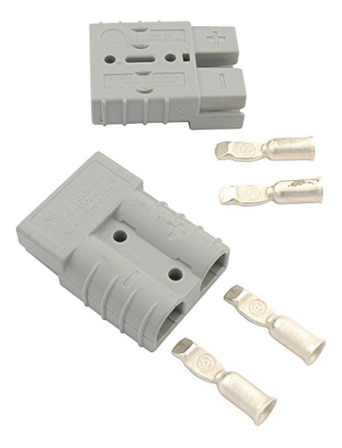 Kit De Conector Rápido De Batería De 2 Piezas 50a Enchufe Co