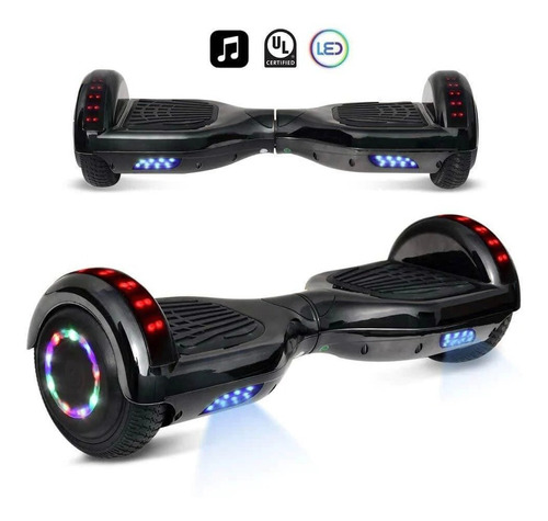 Imagen 3 de 6 de Hoverboard Smart Balance Patineta Bateria Samsung Luces Led