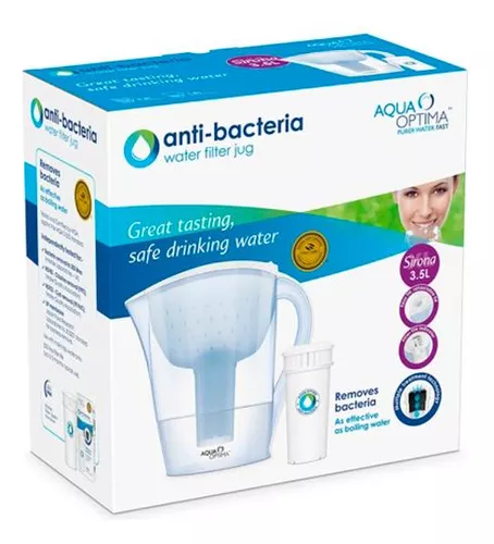 Jarra Allied Serena 3.5 Lts. con Purificador de Agua + Filtro Anti  Bacterias Otros Articulos para el