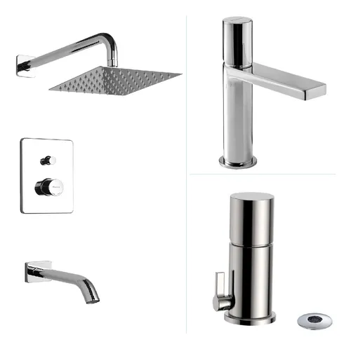 Griferia piazza monocomando baño sale