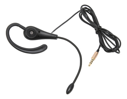 Auriculares Ear Hook Para Call Center, De Una Cara, 3,5 Mm,