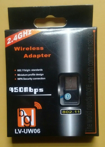 Mini Adaptador Wireless Usb 2.4ghz Wi-fi Sem Fio