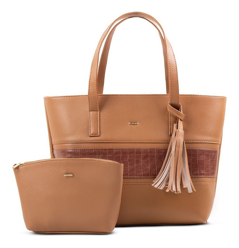 Bolsa S-napa Para Mujer - Hecho En México - Bolso De Mano Color Víbora Camel