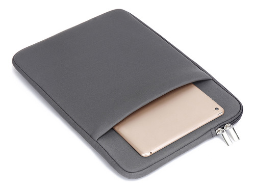 Funda Pro Para Ultrabook Gris Con Cierre Para Portátil Sleev