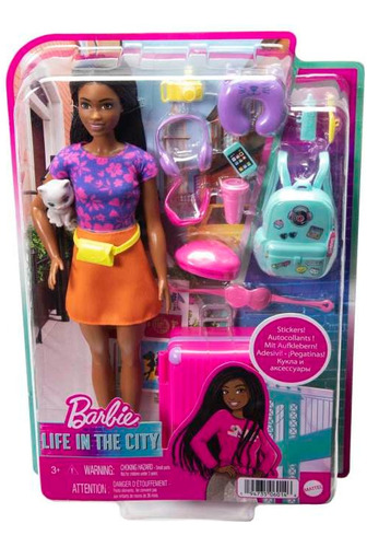 Muñeca Barbie Life In The City 