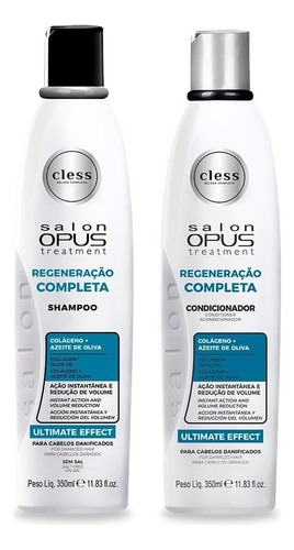  Kit Shampoo E Cond. Salon Opus Regeneração Completa