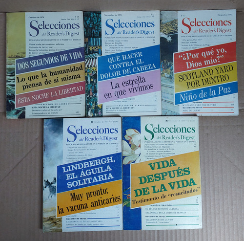 5 Selecciones Del Readers Digest Lote 8