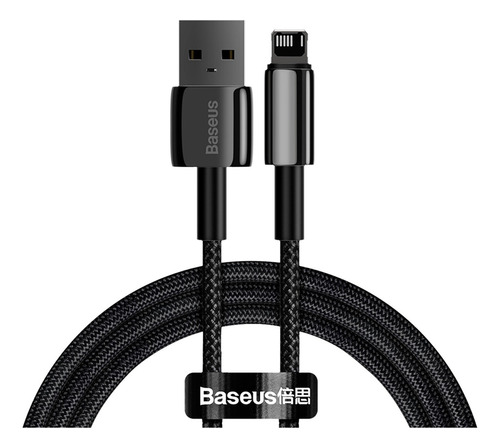 Cable Usb A Lightning Baseus Tungsten 2.4a Carga Rapida 2m