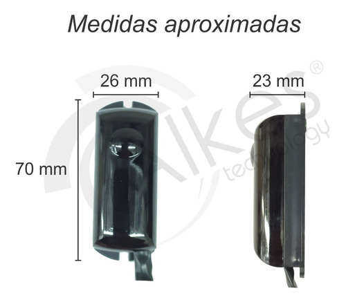 Imagen 2 de 7 de Barrera Fotoelectrica Fotocelula Para Porton Automatico Seg