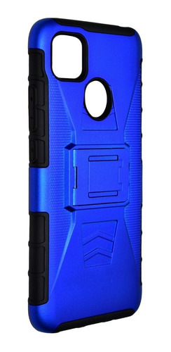 Imagen 4 de 7 de Funda Uso Rudo 3 En 1 Colores Xiaomi Redmi 9c