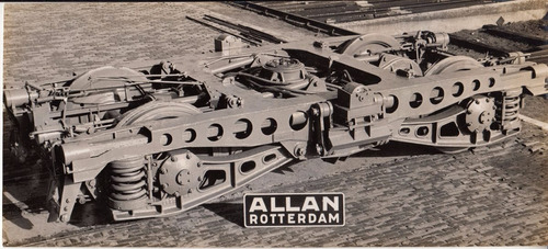 Trenes Allan De Rotterdam Fotografia Oficial  Truck Vagones