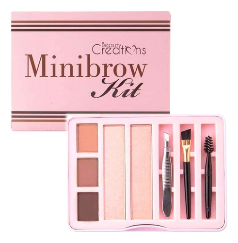 Set De Maquillaje Para Las Cejas Minibrow Beauty Creations