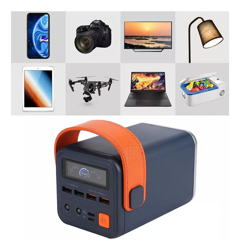 Mr. Gadgets Power Bank 60,000 Mah Bateria Portatil Compacta Carga Rapida Usb-c Compatible Con Laptops, Display Lcd, Usb-a, Linterna Integrada, Color Azul