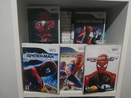 Colección Spiderman Para Wii, Compatible Con Wii U, Desde 79