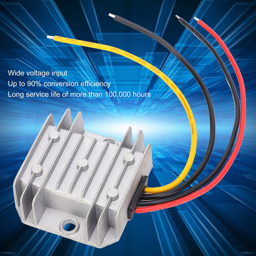For Coche Convertidor Regulador Voltaje 8-40v A 12v