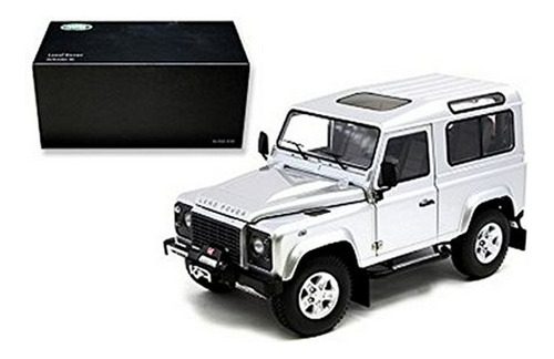 1984 Land Rover Defender 90 Indus Silver 1 18 De Kyosho 0890