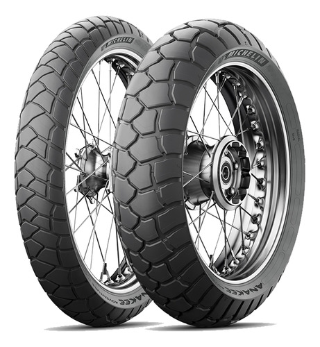 Par Pneu 110/80-19 E 160/60 R17 Anakee Adventure Michelin