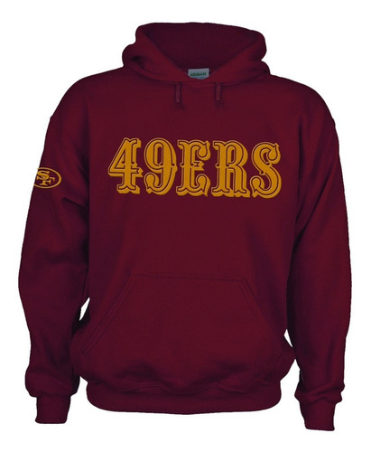 Sudadera Capucha 49ers San Francisco Nfl Forty Niners M2 Msi