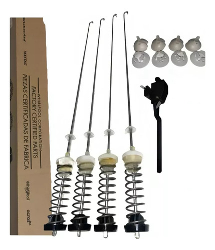 Varillas Suspension C/switch Lav Whirlpool Orig 8mwtw1995ei2