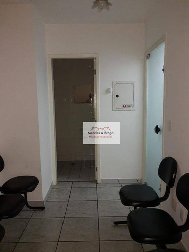 Edifícil Center 3 Sala À Venda, 53 M² Por R$ - Vila Pedro Moreira - Guarulhos/sp - Sa0011