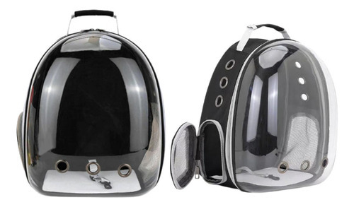 Mochila Pet Visão Panorâmica Astronauta Cachorro Gato Cão