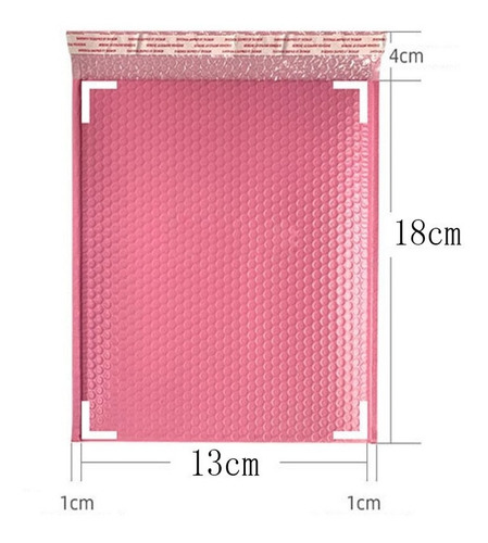 color Rosa 20x15cm Sobres acolchados de polietileno con burbujas Stobok sobres acolchados con burbujas de polietileno rosa 50 unidades 