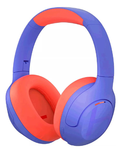 Fone De Ouvido Bluetooth Haylou S35 Anc Hybrid Roxo/ Laranja