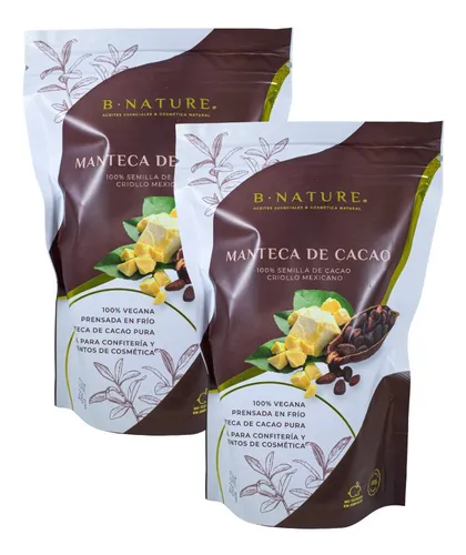 comprar Manteca De Cacao Orgánica Grado Alimenticio 500 Gramos