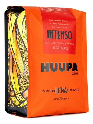 Café Tostado A La Leña, En Grano, 454 Gr.