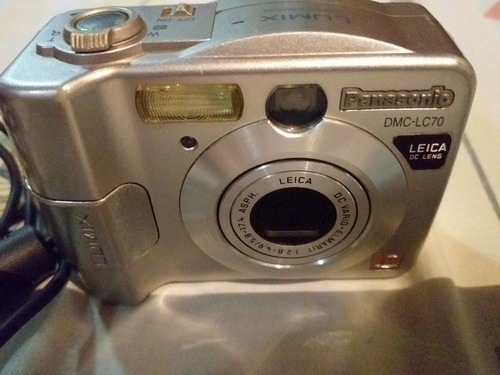 Camara Fotografica, Panasonic Lumix, Incluye Cable Y Estuche