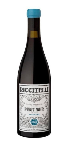 Riccitelli Old Vines Pinot Noir Vino Viñas Viejas Patagonia