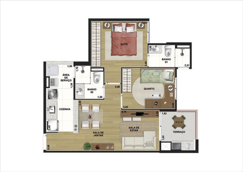 Imagem 11 de 11 de Apartamento À Venda No Bairro Vila Tibiriçá - Santo André/sp - O-4811-12144
