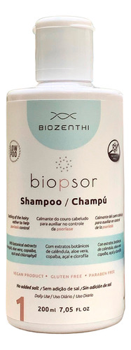 Biopsor Shampoo Calmante: Controle Da Psoríase - 200ml