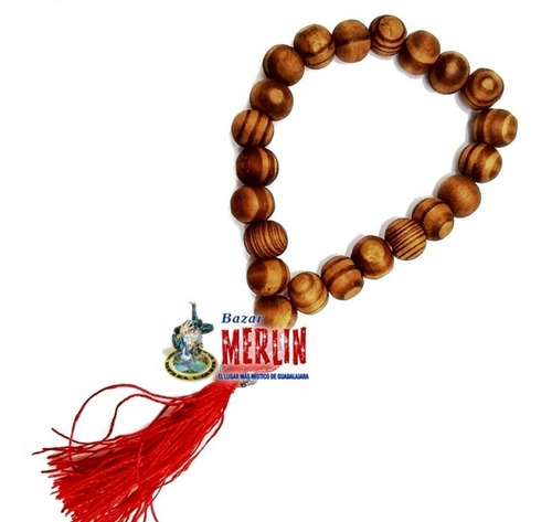 Pulsera Tibetana Mala En Madera