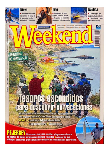 Revista Weekend Pesca Aire Libre Camping Caza