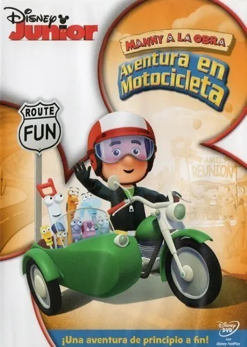 Manny A La Obra Aventura En Motocicleta  Disney Junior
