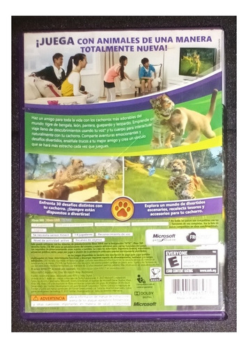 Kinectimals Juego Xbox 360 Fisico (Usado)