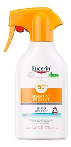 Protector Solar Sensitive Protect Kids Fps50 250ml Eucerin