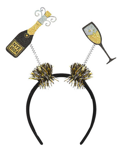 Diadema De Feliz Año Nuevo 2024, Diademas Para Halloween,