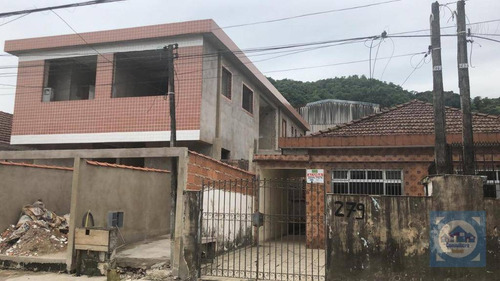 Casa Com 2 Dormitórios À Venda, 60 M² Por R$ 280.000,00 - Chico De Paula - Santos/sp - Ca0743