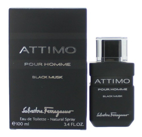 Attimo Pour Homme Black Musk 100ml Nuevo Original!!