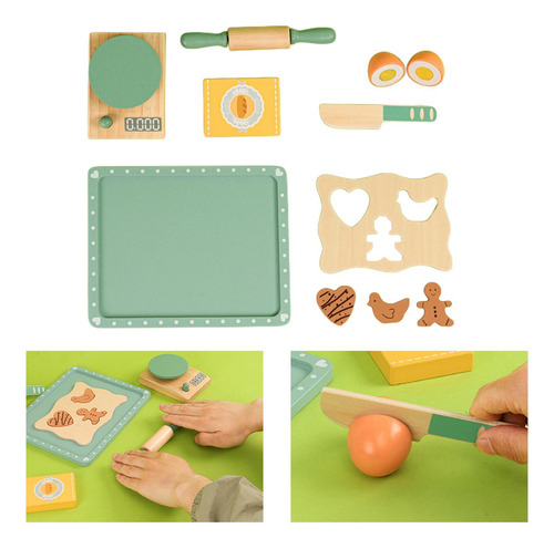 Juego De Cocina Y Horneado De 10 Piezas Montessori Para