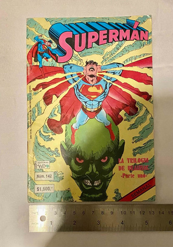 Cómic Trilogía De Brainiac, Editorial Vid, 1992 (Usado)