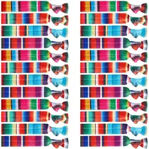 Comprar 24 Pcs Mexicana Pelo Lazos Fiesta Pelo Lazos Lazos La Dghd2