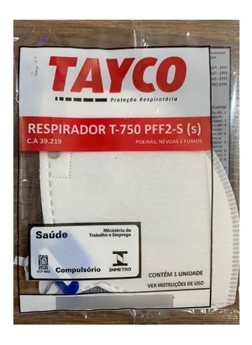 12 Uni Mascara Respirador N95 Pff2-s Com Ca 39219 Inmetro