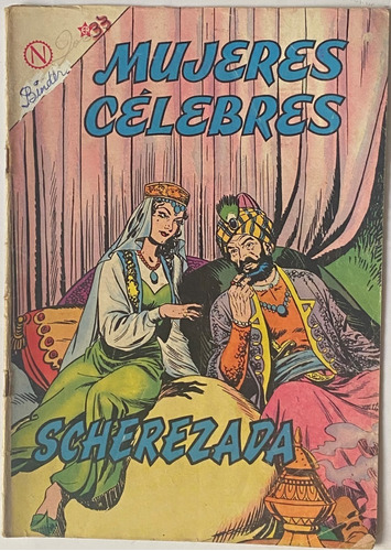 Mujeres Célebres, Nº 33, Scherezada, Novaro, 1963, A1b4