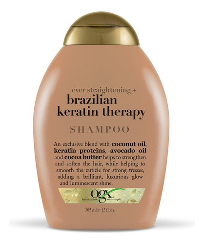 Shampoo Ogx Brazilian Keratin 385ml