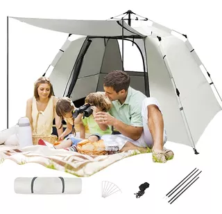 Tienda Casa Campaña Camping Acampar Para 4personas 210×200cm